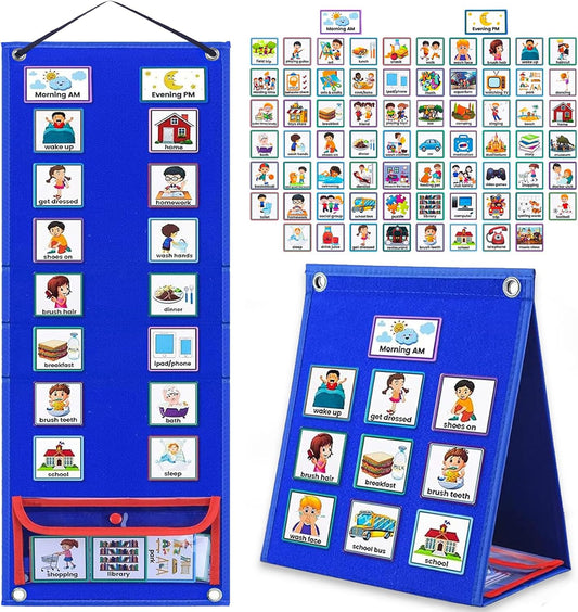 BrivoPal™ - Visual Routine Board for Kids