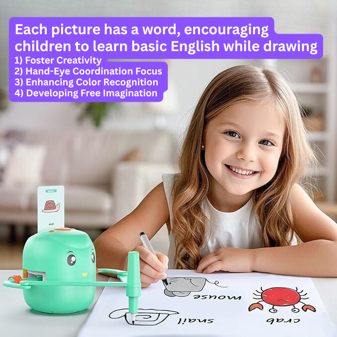BrivoPal™ - The Ultimate Screen-Free Educational Drawing Robot for Kids