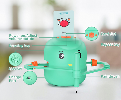 BrivoPal™ - The Ultimate Screen-Free Educational Drawing Robot for Kids