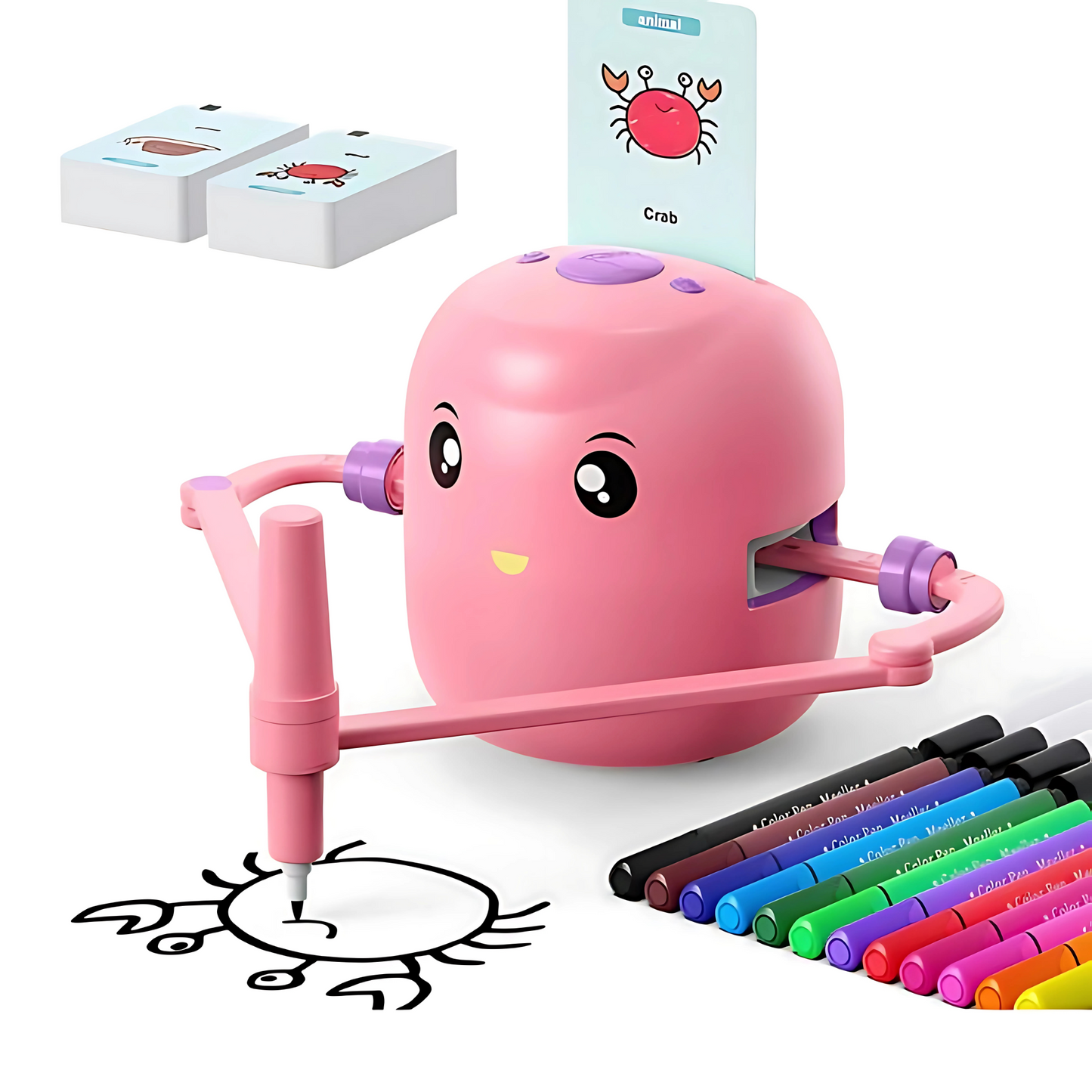 BrivoPal™ - The Ultimate Screen-Free Educational Drawing Robot for Kids